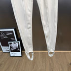 High waisted fishbone wist