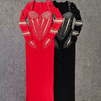 American rhinestone bandage dress