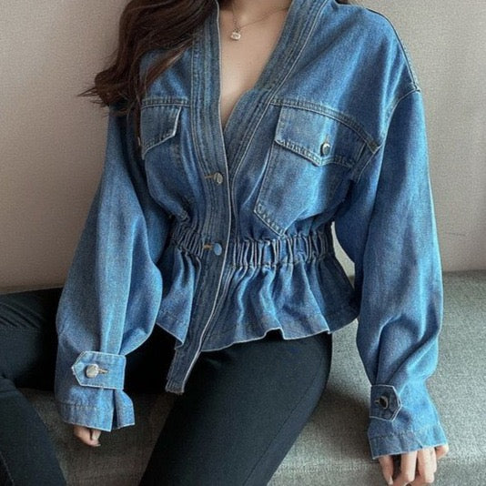 Jeans blouse style