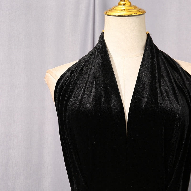 Coin halter backless style